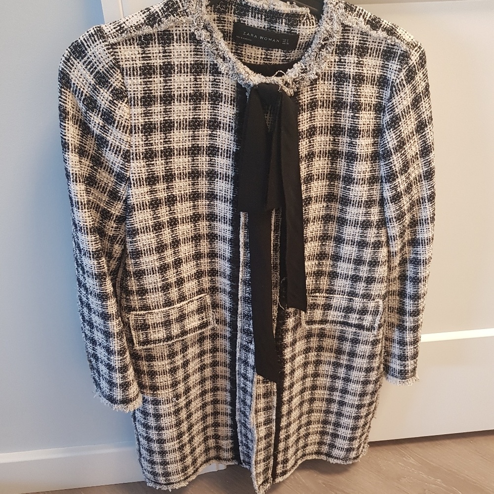 Zara Tweed Coat